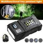 Pocket Flashlight Key Pendant LED Mini Work Light IPX4 Waterproof Camping Lamp