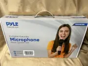 PYLE Karaoke Bluetooth Wireless Dynamic Microphone Mixer System Set