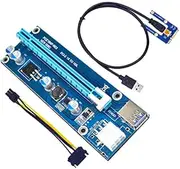 IsMwav Mini PCIe to PCI Express 16X Riser for Laptop External Image Card BTC MPCIe to PCI-E Slot Mining Card
