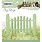 Amy Design PICKET FENCE Die - Compatible with Cuttlebug, Sizzix etc