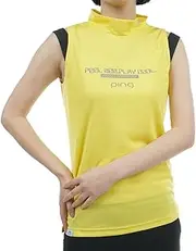 PING APPAREL(ピン アパレル) Pin Apparel 622-4167308 Women's Sleeveless High Neck Shirt (Absorbent, Quick Drying, High Breathability), Golf, 060_Yellow, L
