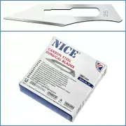 100pcs No. 25 Sterile Carbon Steel Surgical Scalpel Butter Blade Dermaplaning