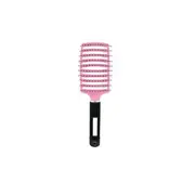 2PCS Curved Comb Massage Comb for Curly Hair Ribs Comb Pink_ordinary type