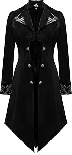 [Apocrypha] Men's Medieval Steampunk Tailcoat Victorian Gothic Jackets Frock Coat