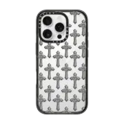 iPhone 16 Pro Impact Case Chrome Cross