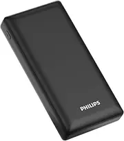 Philips Portable Charger Power Bank Powerbank 20000mAh 5V/3A Fast Charge Phone Battery Pack, High Capacity Battery Rapid Type USB-C Charger for iPhone 16 15 14 13 Samsung S25 S24 Google LG iPad etc