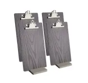 Menu or Receipt Holder with a Stand Set for Restaurant Cafe Bar Eatery Cafeteria