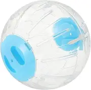 ibasenice Hamster Exercise Ball Transparent Running Ball for Pets Interactive Roller Plaything for Healthy Exercise Fun for Hamsters Mice Gerbils