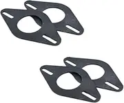 CCeCCe 4 Pack Car Tweeters Adapter Mount Bracket Spacer Rings Holder for Toyota Tacoma 4Runner Camry FJ Cruiser Subaru Kicker WRX STi Forester Crosstrek Front Dash Tweeter Bullet Tweeter Audio Systems