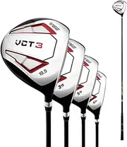 #1/3/5/iron Golf Club, VCT3 Golf Drivers Clubs, Right Handed Aluminum Alloy Head Hybrids Golf Wood Pole