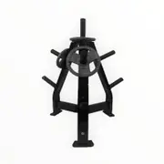 7 Pin Vertical Weight Plate Tree Barbell Storage Rack