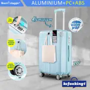 20 Inch Luggage Suitcase Trolley Travel Hard Shell Carry On Bag Case TSA Lock