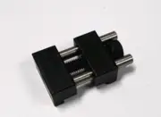 Milling Vise Work Stop Quick Clamp Clamping Jaw Kit Modern Silver Black Steel