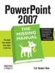 PowerPoint 2007: The Missing Manual (Paperback)-cover