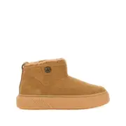 [Pinko] Pinko Suede Platform Boots 38 IT NEUTRALS