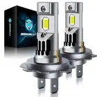 2PCS H7 LED Headlight Kit 80W 25000LM Globes Car Bulbs High Low Beam 6500K White
