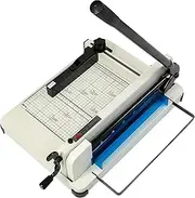 Heavy Duty Paper Cutter, Manual Stackable Paper Trimmer, Cutting Thickness 0.1‑40mm, Cutting Width 315mm, for Cutting Paper, PVC, Books