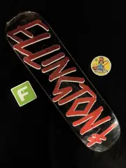 SUPER RARE Erik Ellington Black Red Foil Credo Deathwish Skateboard Deck