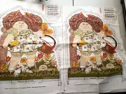 Lot Cabbage Patch Kids Flower Garden Cut Sew Fabric Panel Pillow AG