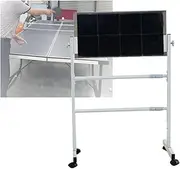 Vertical Table Tennis Rebound Board,Ping Pong Accessory,Movable Self Training Tool for Clubs Office Home Gyms Schools
