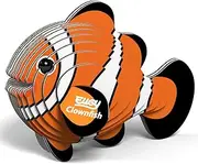 EUGY 037 Clownfish 3D Puzzle - 16 Piece Eco-Friendly Educational Toy Puzzle for Boys, Girls & Kids Ages 6+