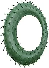 HOOTNEE Festive Atmosphere Decoration Round Wreath Rings Wreath Frame Accessories Wreath Base Wreath Frame for DIY Christmas Wreath Frame Wreath Ring DIY Hanging Wreath Ring Wreath Frames