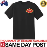 Australia Vegemite Premium Black Shirt 100% Cotton TShirt Tee Funny Aussie