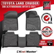 KIWI MASTER Car Floor Mats fit Toyota Land Cruiser 200 Series VX Sahara MY