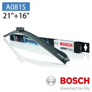 【BOSCH 博世】AERO TWIN A081S 21+16吋 汽車專用軟骨雨刷 (7.6折)