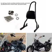 Sissy Bar Backrest w/Pad For Harley Softail Fat Boy S FLSTF FXST FXSTS 2007-2017