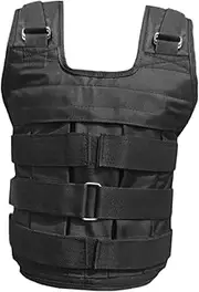 Oshhni Weighted Vest Weighted Jacket Heavy Duty Weight Loading Vest Weight Vest for Running Fitness Gym Strength Training Workout