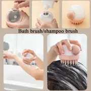 Brush Massage Brush Brush Tools Shampoo Shampoo Silicone Brush Bath Beauty #