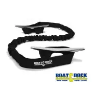 Boating Dock Ties - 36 inch 2 Loop end Stitched Bungee Mooring ties Pack of 2