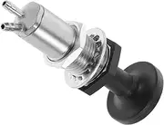 FUNOMOCYA Primer Plunger Pump Snowmobiles Replacement Part Fuel Primer Pump Atv Fuel Pump Kit Fuel Plunger Primer Pump Kit Fuel Injection Pump Repair Kit Fuel Pump Primer Silver Metal