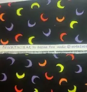 7 Yards Spooktacular By Sanae for Moda Halloween Moon Print Quilt Fabric