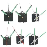 DIY Quartz Wall Clock Mechanism with Silent Operation and Luminous Hands