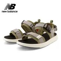 在飛比找Yahoo!奇摩拍賣優惠-【New Balance】 NB 涼拖鞋_中性_軍綠色_SD