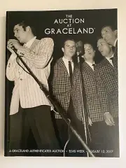 ELVIS PRESLEY - The Auction at Graceland Catalog - August 2017 - RARE!