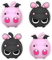 Thumbs Cushion Caps Thumb Grip Caps for Nintendo Switch, Joystick Cover for Nintendo Switch Lite, Thumbstick Grips for OLED Joycon - PP & VV The Kitten - PP & VV The Winged Kittens