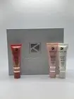 Kaplan MD Perfect Pout Lip Balm 3pc Set Rose Blush Crystal Clear Pink Peony New