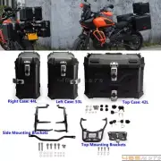 Top Box + Side Cases w/ Bracket Kit For Harley Pan America CVO RA1250SE RA1250S