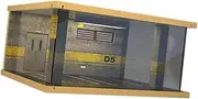 1/32 Diecast Car Display Case, Car Parking Scene,Diecast Car Garage,Acrylic Parking Lot Display Case,Garage Display Case , Style A