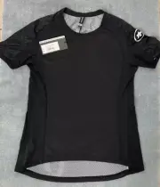 ASSOS TRAIL SHORT SLEEVE JERSEY, Women's MEDIUM, Black Series -New with Tags
