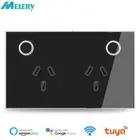 Australi Standard Tuya Smart Wifi Controlled Power Point Touch Switch Wall Socke