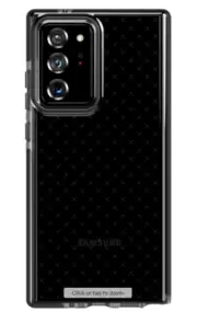 Tech21 Evo Check Gel Case for Samsung Galaxy Note20 Ultra - Smokey Black