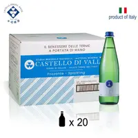 在飛比找momo購物網優惠-【CASTELLO 卡司得洛】氣泡天然礦泉水 500MLx2