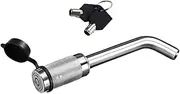 iplusmile Trailer Hitch Receiver Lock Theft Bumper Trailer Lock for Elbow Style Hitch Pin Durable and Trailer Accessories Hook for Security and Peace of Mind