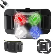 ~NEW~ NU06-LE Signal & Safety Light, White/Blue/Green/Red, USB-C Rechargeable