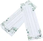 HOUDERCO School Desk Name Tags 25pcs Nameplate Labels DIY Name Stickers for Classroom