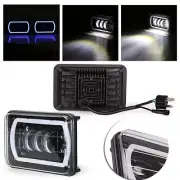 4"x6" RGB LED Light Bulb DRL Crystal Hi-Lo Beam Headlight For Chevy Camaro (for: Subaru)